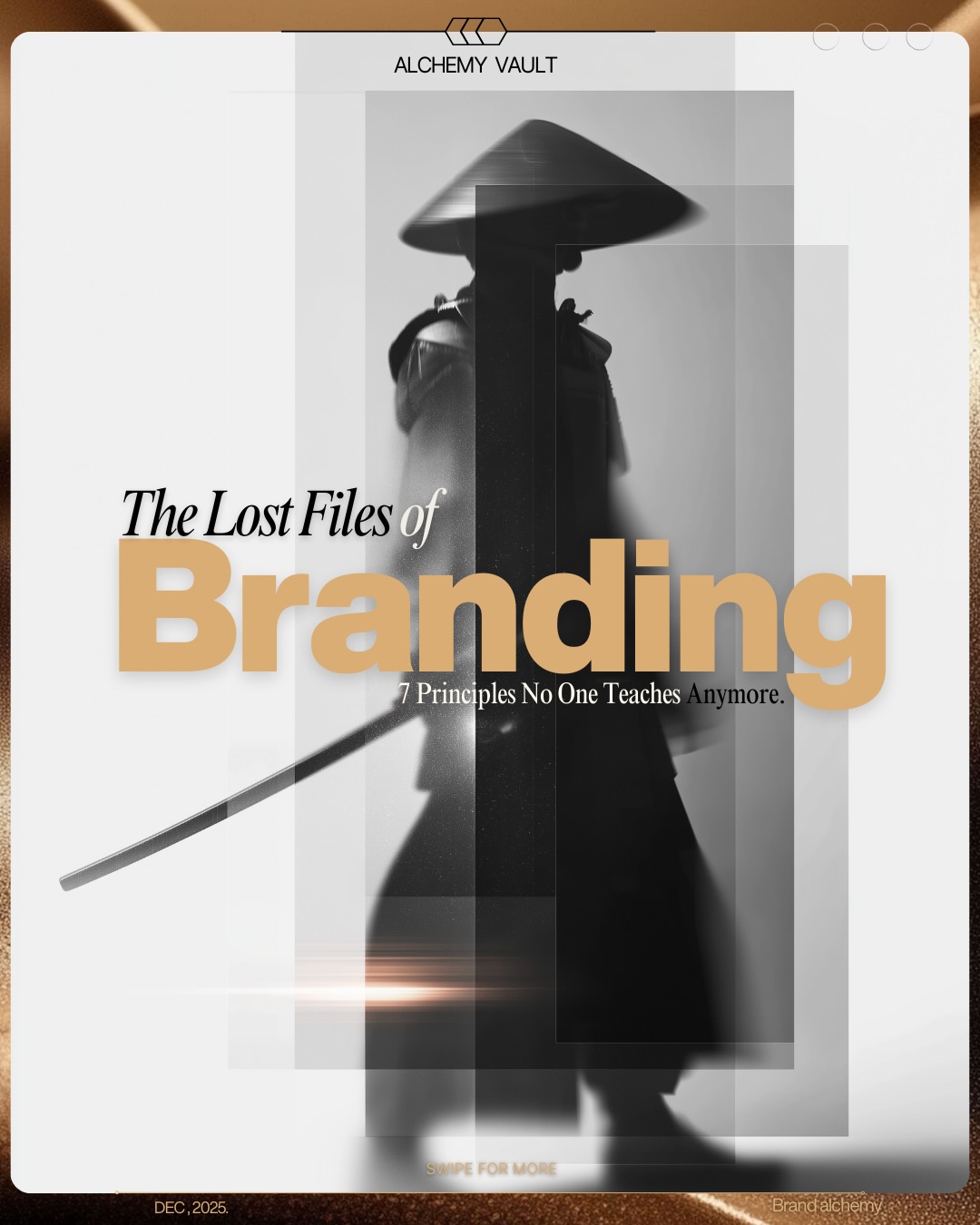 The Lost Files of Branding — 7 Principles