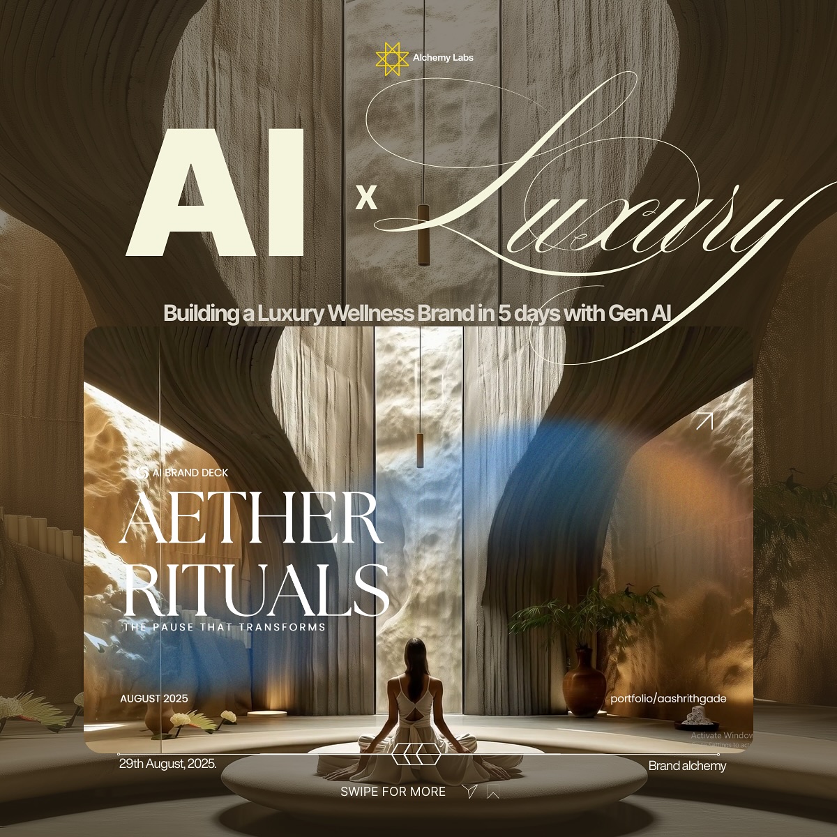 AI × Luxury — Building a Brand in 5 Days